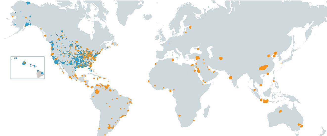 °ϲͼ locations world map