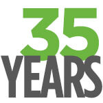 35 Years Logo °ϲͼ Anniversary